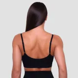 GymBeam Podprsenka Triangle Black - Velikost: XXL | Barva: čierna | Hmotnost: 0,14 kg · záber 3