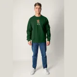 Mikina, Barva Bílá, s Potiskem Street Credit Teddy · záber 3