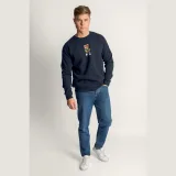 Mikina, Barva Bílá, s Potiskem Street Credit Teddy · záber 8