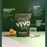 Creatine - Ultra čistý mikronizovaný kreatin monohydrát - VIVO LIFE (250g) · záber 2