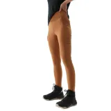 Dámské turistické legíny 4F TROUSERS FNK-WSS24TFTRF580-82S-LIGHT BROWN · záber 1