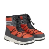 Dětské vysoké zimní boty COLOR KIDS Boots W. String, orange · záber 2