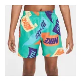 Chlapecké plavky NIKE SWIM TOSSED FLAGS 4 inch STADIUM GR-STADIUM GREEN · záber 4