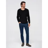 Pánský svetr OMBRE Sweater OM-SWSW-0182 V-2 black · záber 4