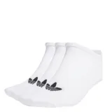 Ponožky ADIDAS ORIGINALS 3 PACK-TREFOIL LINER-S20273-3 PACK-WHITE WHITE BLACK · záber 1