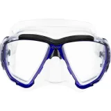 Potápěčská maska CRESSI BIG EYES MASK SIL CLEAR FRAME BLUE INK · záber 2