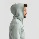 GymBeam Mikina Limitless Hoodie Eucalypt - Velikost: XXL | Barva: zelená | Hmotnost: 0,75 kg | Balení: 26 · záber 2