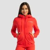 GymBeam Dámská mikina se zipem Limitless Hot Red - Velikost: S | Barva: červená | Pohlavie: Dámské | Hmotnost: 0,47 kg | Balení: 40 · záber 1