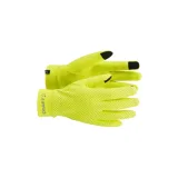Běžecké rukavice CRAFT LUMEN FLEECE GLOVE 2-851000-Yellow · záber 2
