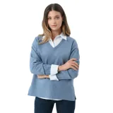 Dámský svetr VOLCANO S-NOVA-601-Blue · záber 1