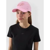 Dívčí kšiltovka 4F JUNIOR BASEBALL CAP-4FJWSS24ACABF246-56S-LIGHT PINK · záber 3