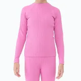 Dívčí termoprádlo vrchní a spodní díl 4F JUNIOR SEAMLESS UNDERWEAR F251-4FJWAW25USEAF251-55S-HOT PINK · záber 3