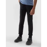 Dívčí tepláky 4F JUNIOR TROUSERS-4FJWSS24TTROF587-20S-DEEP BLACK · záber 2