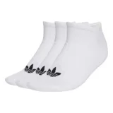 Ponožky ADIDAS ORIGINALS 3 PACK-LINER SOCKS BLACK BLACK BLACK · záber 1