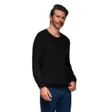 Pánský svetr OMBRE Sweater OM-SWSW-0182 V-2 black · záber 1