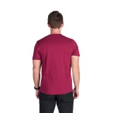 Pánské turistické tričko s krátkým rukávem NORTHFINDER JOSEF-307darkred · záber 3
