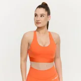 GymBeam Sportovní podprsenka Limitless Orange - Velikost: XXL | Barva: oranžová | Hmotnost: 0,134 kg | Balení: 80 · záber 2