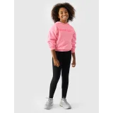 Dívčí legíny 4F JUNIOR TIGHTS-JWMM00TTIGF178-20S-DEEP BLACK · záber 2