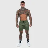 Sportovní šortky Iron Aesthetics Lightning, zelené · záber 4