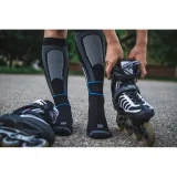 Ponožky do inline bruslí VOXX 1 PACK-In-Line III -černá modrá · záber 4