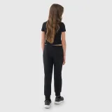 Dívčí tepláky jogger - černé · záber 2