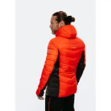 Pánská bunda na skialp EVERETT SkiTour PRIMALOFT jacket red · záber 4