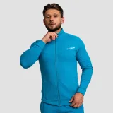GymBeam Mikina se zipem Limitless Aquamarine - Barva: modrá | Hmotnost: 0,546 kg · záber 5