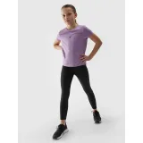 Dívčí legíny 4F JUNIOR TIGHTS FNK-4FJWSS24TFTIF223-20S-DEEP BLACK · záber 5