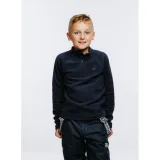 Chlapecká lyžařská fleecová mikina 4F JUNIOR FLEECE UNDERWEAR-JAW23UFLEM019-31S-NAVY · záber 2
