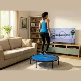 Trampolína MASTER fitness 102 cm - 2. jakost · záber 2