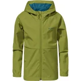 Vaude Kids Kinich Jacket, softshellová bunda, zelená · záber 6