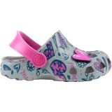 Dívčí kroksy (rekreační obuv) COQUI Little Frog + Amulet grey fuchsia · záber 2