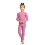 Dívčí termoprádlo vrchní a spodní díl 4F JUNIOR SEAMLESS UNDERWEAR F251-4FJWAW25USEAF251-55S-HOT PINK · záber 1