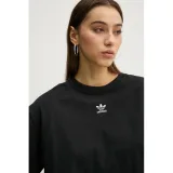 Dámské tričko s krátkým rukávem ADIDAS ORIGINALS ESS CROP TEE BLACK · záber 5