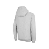 Dívčí mikina s kapucí 4F JUNIOR GIRLS SWEATSHIRT JBLD002-25M-GREY MELANGE · záber 3