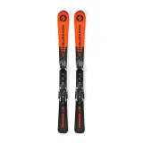 Juniorské sjezdové lyže - on piste s vázáním BLIZZARD Firebird JR + FDT JR 7, orange · záber 2