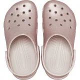 Dívčí kroksy (rekreační obuv) CROCS Classic Glitter Clog K quartz glitter · záber 3