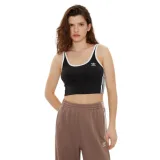 Dámské tílko ADIDAS ORIGINALS 3S BRA TOP-BLACK WHITE · záber 1