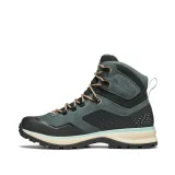 Dámská vysoká turistická celokožená obuv TECNICA Forge TRK GTX Ws, navy blue dark pink · záber 3