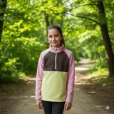 Dívčí lyžařská fleece mikina - Velikost: 4213 · záber 5