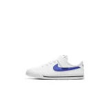Chlapecká vycházková obuv NIKE Court Legacy white black game royal · záber 4