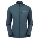Montane Fem Krypton Jacket, softshellová bunda, dámská, modrá · záber 1