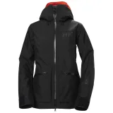 Helly Hansen Powderqueen 3.0, lyžařská bunda, dámská, černá · záber 1