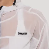 GymBeam Dámská bunda Flow White · záber 5