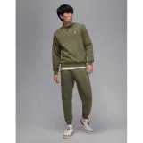Pánská fleece mikina NIKE JORDAN BRK FLC CREW 222 KHAKI · záber 4