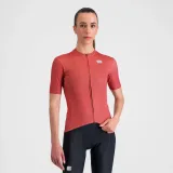 Dámský cyklistický dres s krátkým rukávem SPORTFUL Checkmate w jersey, pompelmo mauve · záber 2