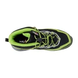 Juniorská kotníková turistická obuv KAYLAND Snake Gtx Jr, Grey Lime · záber 4
