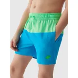 Chlapecké plavky 4F JUNIOR BOARD SHORTS-4FJWSS24UBDSM069-33S-BLUE · záber 2