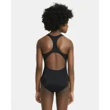 Dívčí plavecké jednodílné plavky NIKE SWIM RACERBACK ONE PIECE BLACK-BLACK · záber 3
