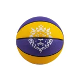 Basketbalový míč NIKE PLAYGROUND 8P 07 2.0 LB JAMES COURT PURPLE AMARILLO BLACK WHITE · záber 3